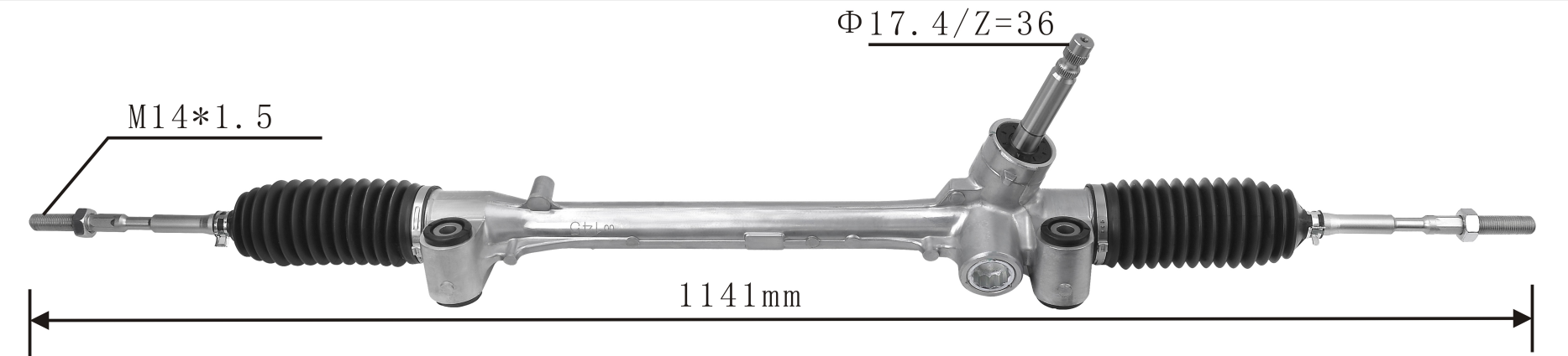 High Quality New Auto Parts OEM 45510-0D550 45510-0D460 Power Steering Rack Fits for Toyota Yaris 2014-