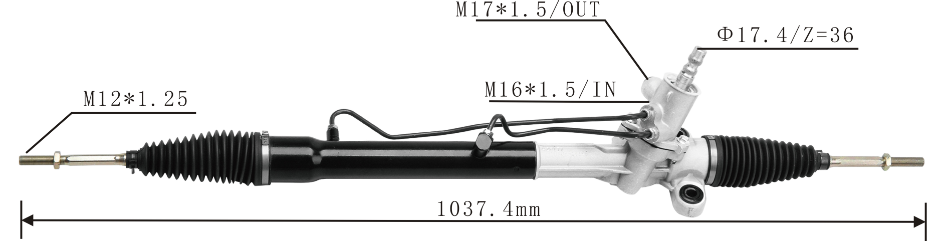 High Quality New Auto Parts OEM 44250-52010 44250-52340 Power Steering Rack Fits for Toyota Yaris 1999-2005 Toyota Vitz Toyota Echo Toyota Probox Scion XA/XB 2004-2006