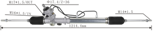 Miaosha High Quality New Auto Parts OEM 44250-28320 Power Steering Rack Fits for Toyota LiteAce, TownAce 1996-