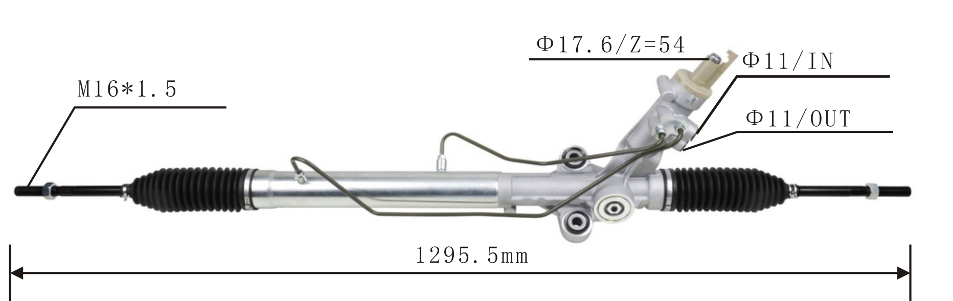 High Quality New Auto Parts OEM 68048697AA Power Steering Rack Compatible with Mercedes-Benz Vito W639 Mercedes-Benz Viano W639