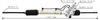High Quality New Auto Parts OEM 44250-42100 Power Steering Rack Fits for Toyota Yaris/Vios 2014-