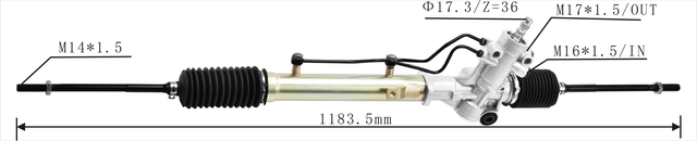 High Quality New Auto Parts OEM 44250-42100 Power Steering Rack Fits for Toyota Yaris/Vios 2014-