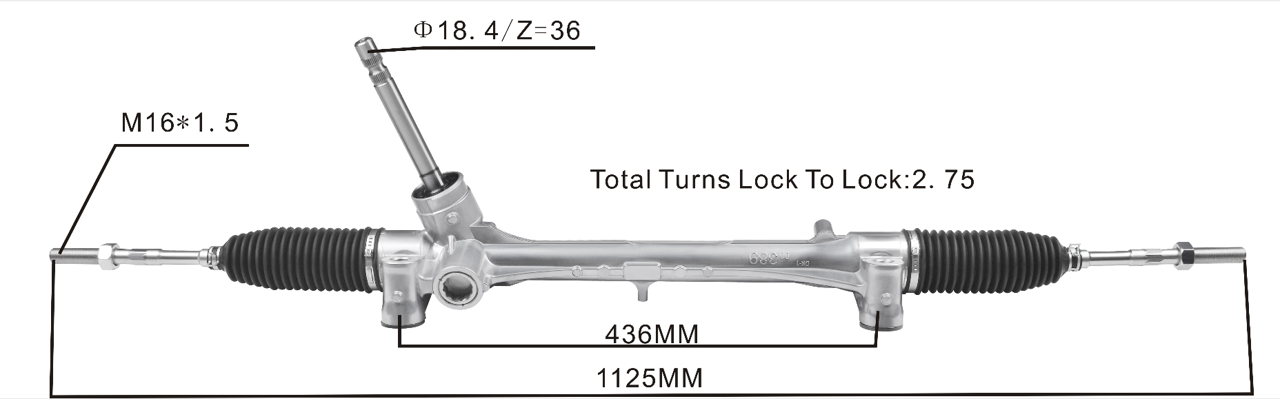High Quality New Auto Parts OEM 45510F4010 Power Steering Rack Fits for Toyota Corona ST191 1992-1995