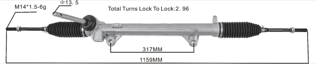 Miaosha High Quality New Auto Parts OEM Nissan T90 Power Steering Rack Fits for Nissan T90