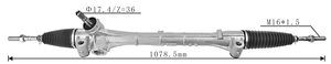 High Quality New Auto Parts OEM 45510-28180 Power Steering Rack Fits for Toyota Previa/Tarago 2008-