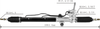 Miaosha High Quality New Auto Parts OEM 53601-SCP-W01 Power Steering Rack Fits for Odyssey RA6 2000-