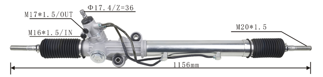 High Quality New Auto Parts OEM 44250-60040 Power Steering Rack Fits for Toyota Prado 2700/4000 2009-2017 Lexus Gx400/460 