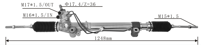 High Quality New Auto Parts OEM 44200-35050 Power Steering Rack Fits for Toyota Prado 3400 1996-2008