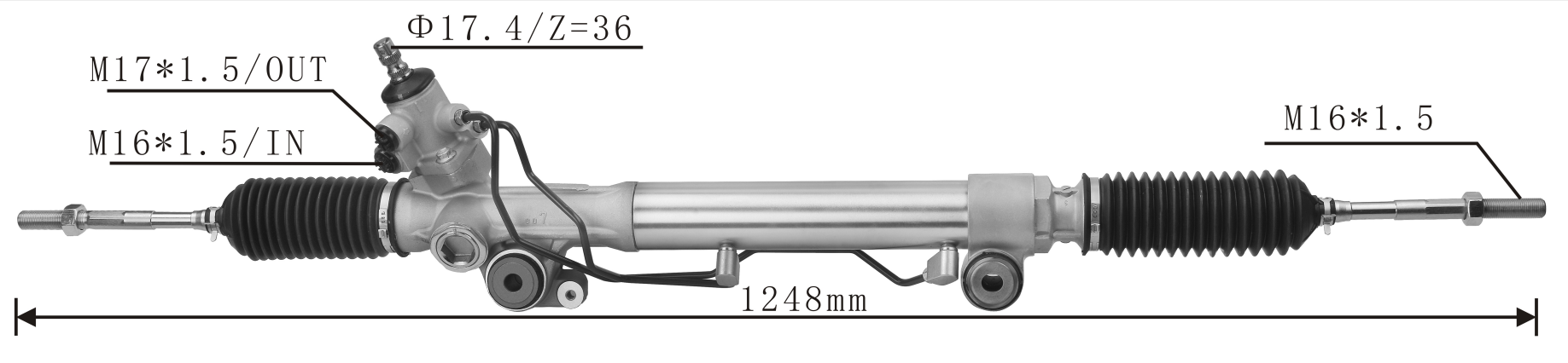 High Quality New Auto Parts OEM 44200-60210 Power Steering Rack Fits for Toyota Prado 2700/4000 2009-2017 Lexus Gx400/460 