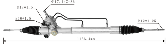 High Quality New Auto Parts OEM 44200-BZ010 Power Steering Rack Fits for Toyota Avanza 1.3Cc 2003- 