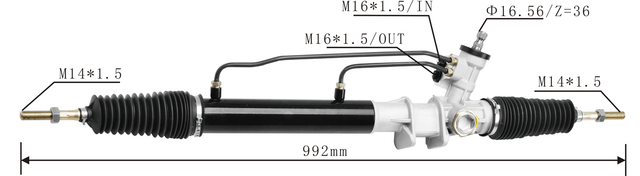 Miaosha Manufacturers Supply OEM 49001-95F0A Power Steering Rack Steering Gear 