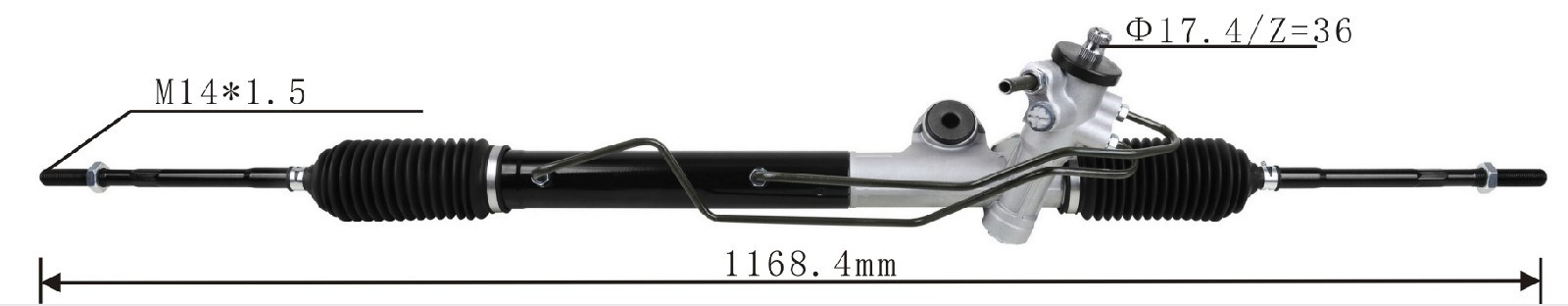 Miaosha Manufacturers Supply OEM 49001-95F0A Power Steering Rack Steering Gear 