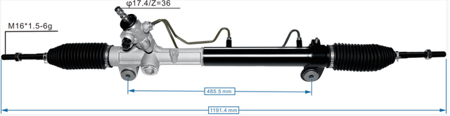 High Quality New Auto Parts OEM 44250-08030 Power Steering Rack Fits for Toyota Sienna 2003-