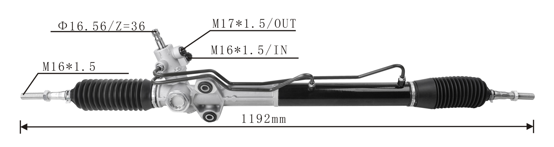 Miaosha High Quality New Auto Parts OEM MItsubishi Pajero V73 2000- Mitsubishi Montero 2000- Mitsubishi Shogun 2000- Power Steering Rack Fits for Mitsubishi Triton 2WD 2005-