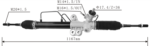 Miaosha High Quality New Auto Parts OEM 49001-3XT0A Power Steering Rack Fits for Nissan E26 NV350 Narrow Body 2013- 