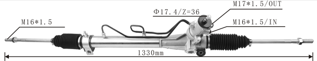 High Quality New Auto Parts OEM 44250-33202 44250-33061 44250-33250 44250-33251 Power Steering Rack Fits for Toyota RAV-4 2005-