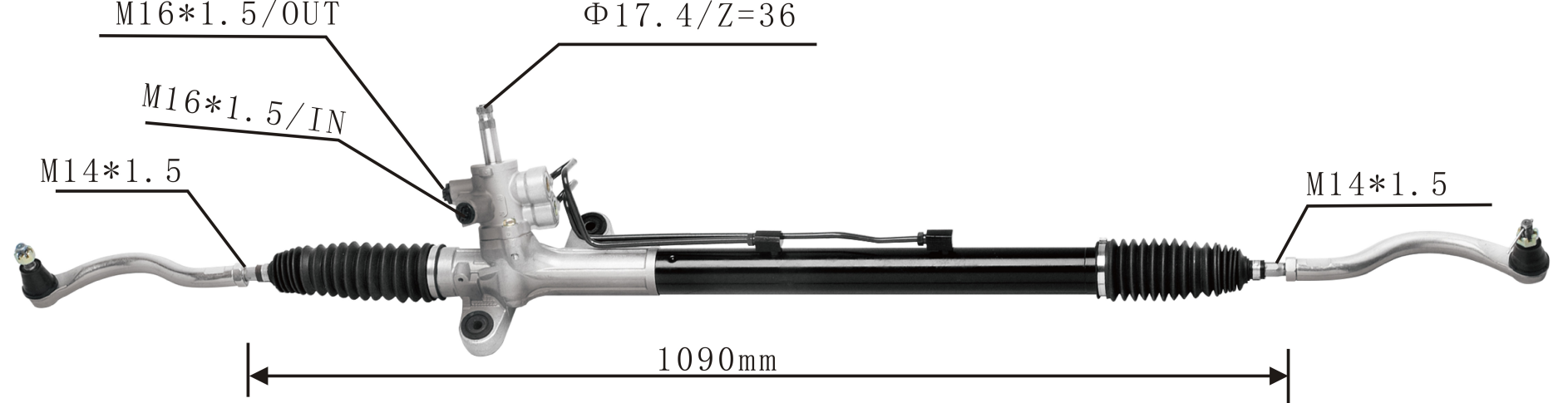 Miaosha High Quality New Auto Parts OEM 53601SDAQ03 Power Steering Rack Fits for Honda Accord 2003- 