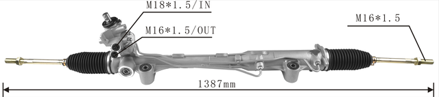 Auto Parts OEM 6RU423057H 6RD426057J Power Steering Rack Compatible with Volkswagen Amarok 2011- Audi Q7