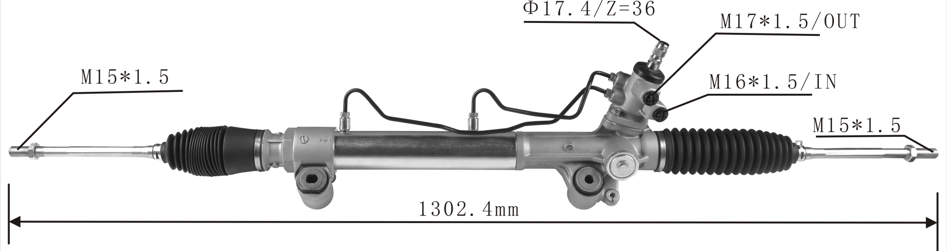 High Quality New Auto Parts OEM 44200-0K040 Power Steering Rack Fits for Toyota Hilux 4WD 2005-2015