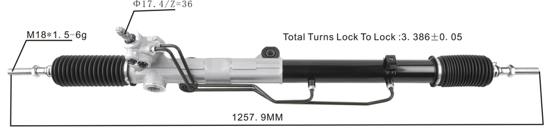 High Quality New Auto Parts OEM 44200-0C010 Power Steering Rack Fits for Toyota Tundra 1999-2006