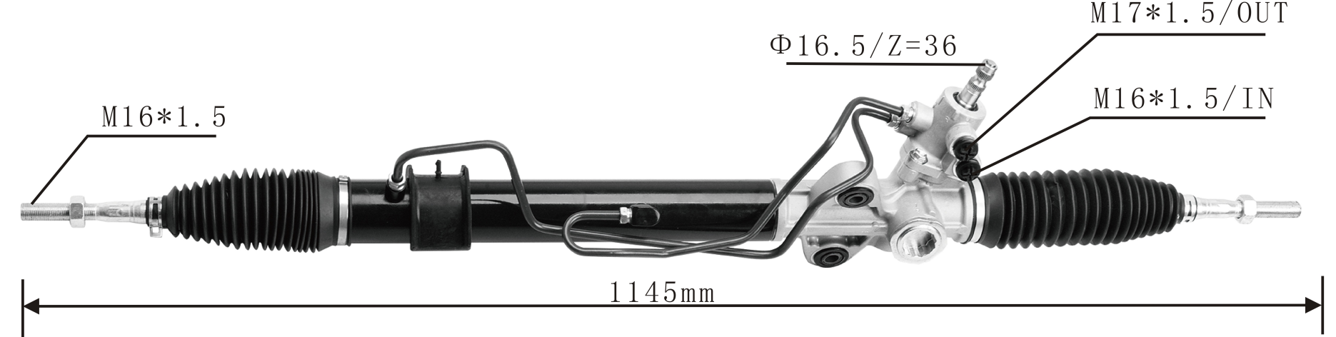 Miaosha High Quality New Auto Parts OEM MR333500 MB553340 Power Steering Rack Fits for Mitsubishi Triton 4WD 2005- Mitsubishi Pajero Sport