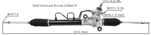 High Quality New Auto Parts OEM 44250-32230 Power Steering Rack Fits for Toyota RAV-4 2005-