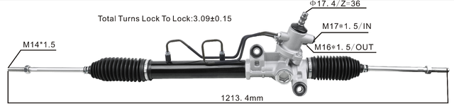 High Quality New Auto Parts OEM 44250-32230 Power Steering Rack Fits for Toyota RAV-4 2005-