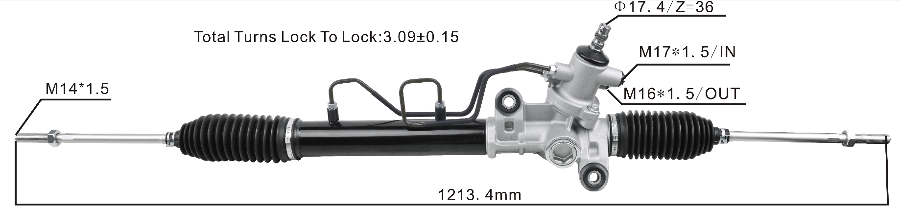 High Quality New Auto Parts OEM 44250-32230 Power Steering Rack Fits for Toyota RAV-4 2005-