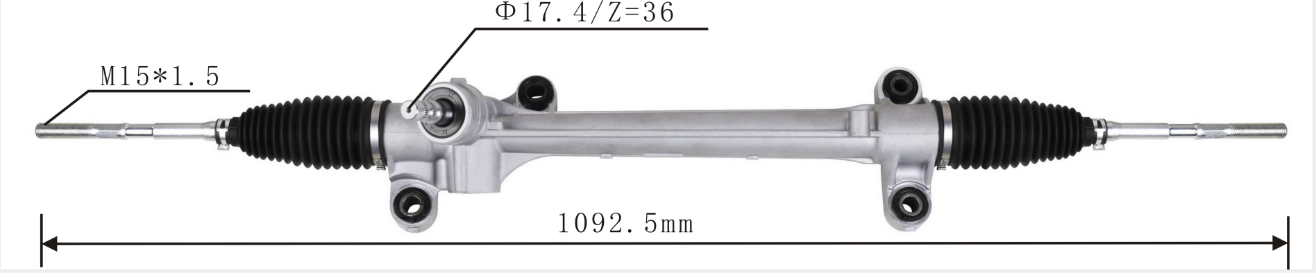 Miaosha Manufacturers Supply OEM 45510-12450 Power Steering Rack Steering Gear Compatible with Toyota Corolla 2007-2014