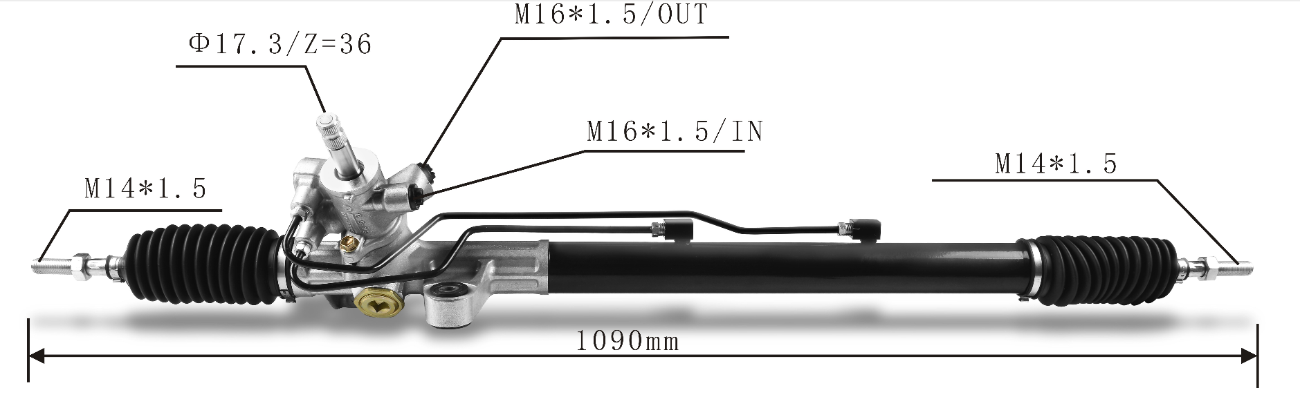 Miaosha Manufacturers Supply OEM 53601-SDA-A04 53601-SDA-A02 53601SDDA03 Power Steering Rack Steering Gear for Honda Accord 2003-