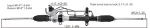 Miaosha High Quality New Auto Parts OEM 49001-Q5601 49001-F4200 Power Steering Rack Fits for Nissan Sentra/Sunny B13 1991-1994