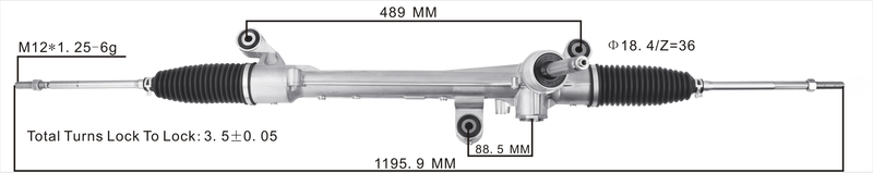 Miaosha High Quality New Auto Parts OEM51336-S04-001 Power Steering Rack Fits for Honda Jazz Rs 2015-