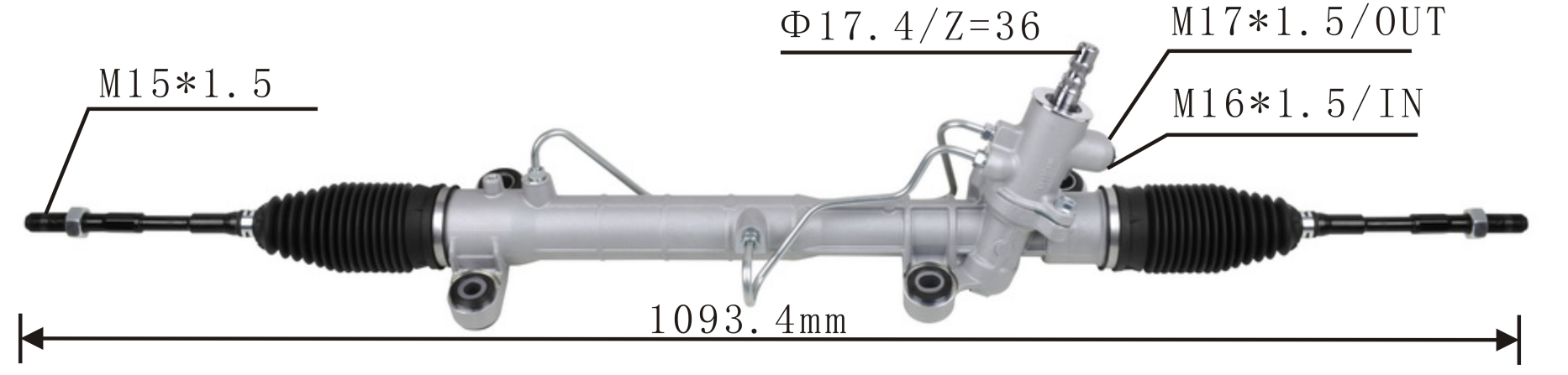 High Quality New Auto Parts OEM 44200-12760 44250-02160 Power Steering Rack Fits for Toyota Corolla 2000-2008