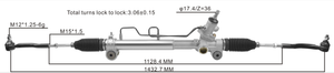High Quality New Auto Parts OEM 44250-06190 Power Steering Rack Fits for Toyota RAV-4 2005-