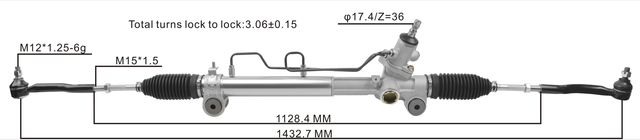 High Quality New Auto Parts OEM 44250-06190 Power Steering Rack Fits for Toyota RAV-4 2005-