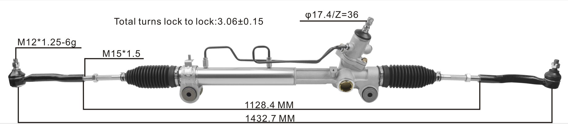 High Quality New Auto Parts OEM 44250-06190 Power Steering Rack Fits for Toyota RAV-4 2005-