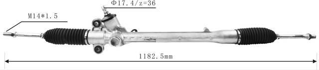 High Quality New Auto Parts OEM 45500-BZ012 Power Steering Rack Fits for Toyota Rush 2006- Daihatsu Terios 2006-